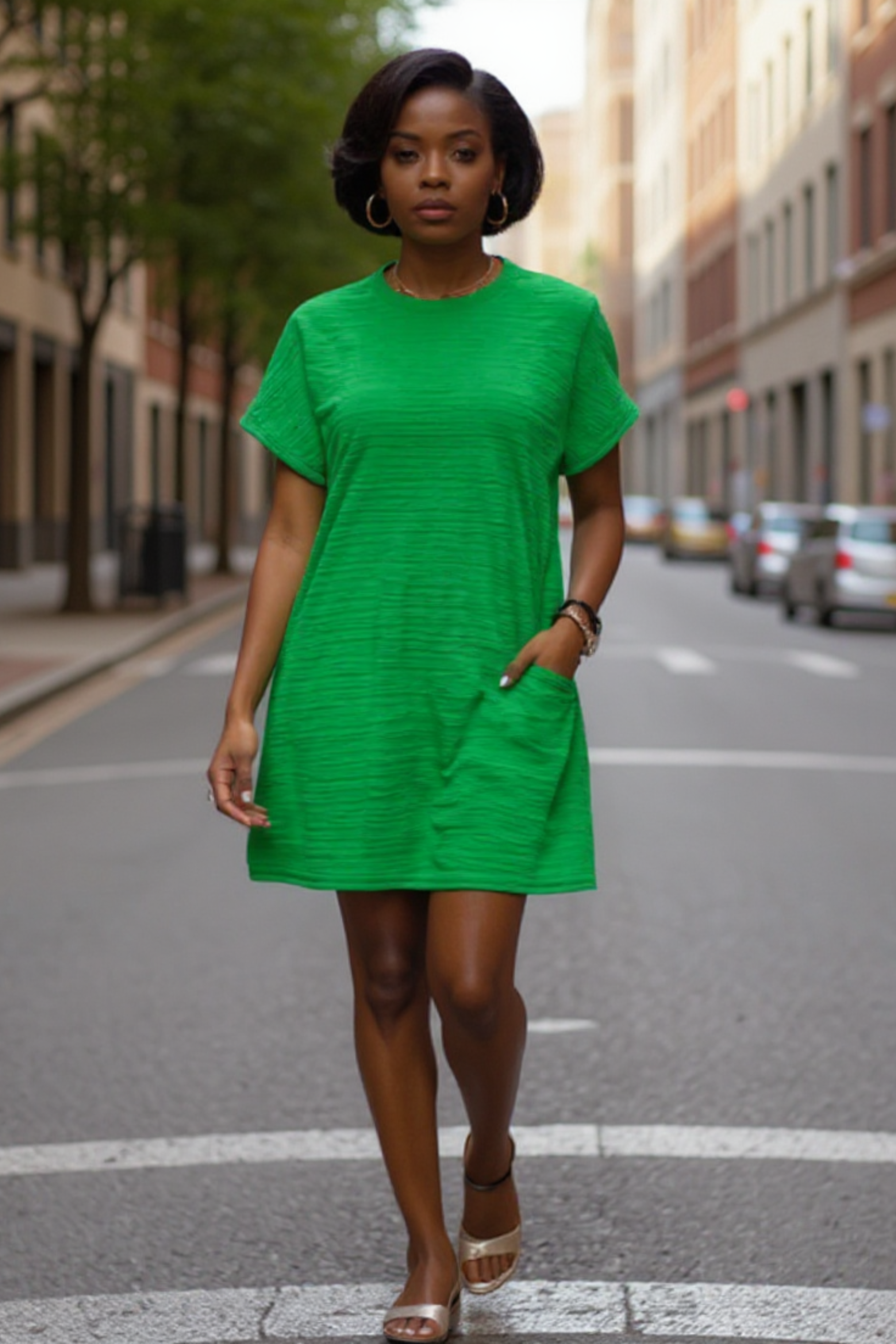 Summer T-Shirt Dress with Pockets | Summer 2025 Collection