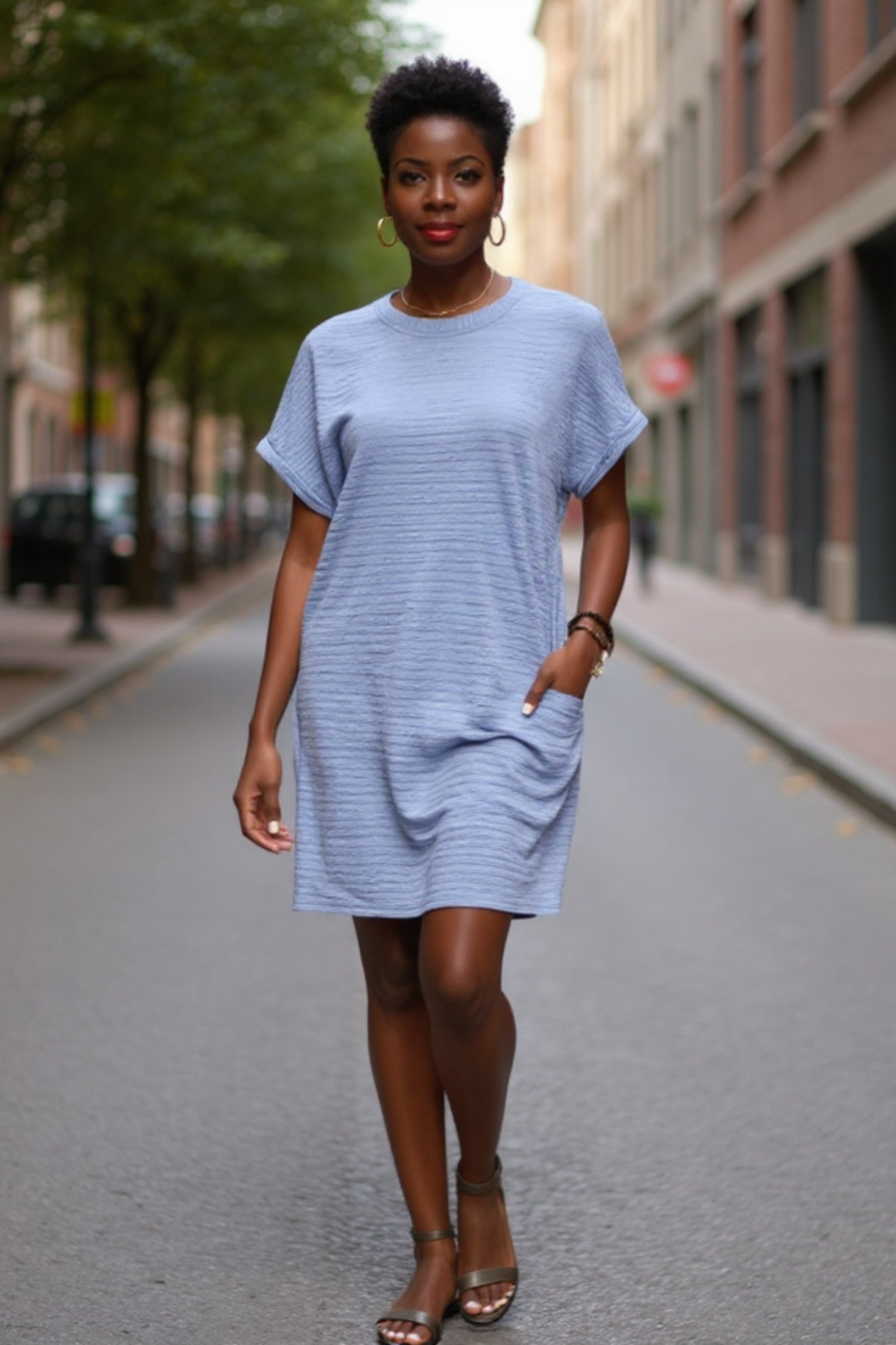 Summer T-Shirt Dress with Pockets | Summer 2025 Collection