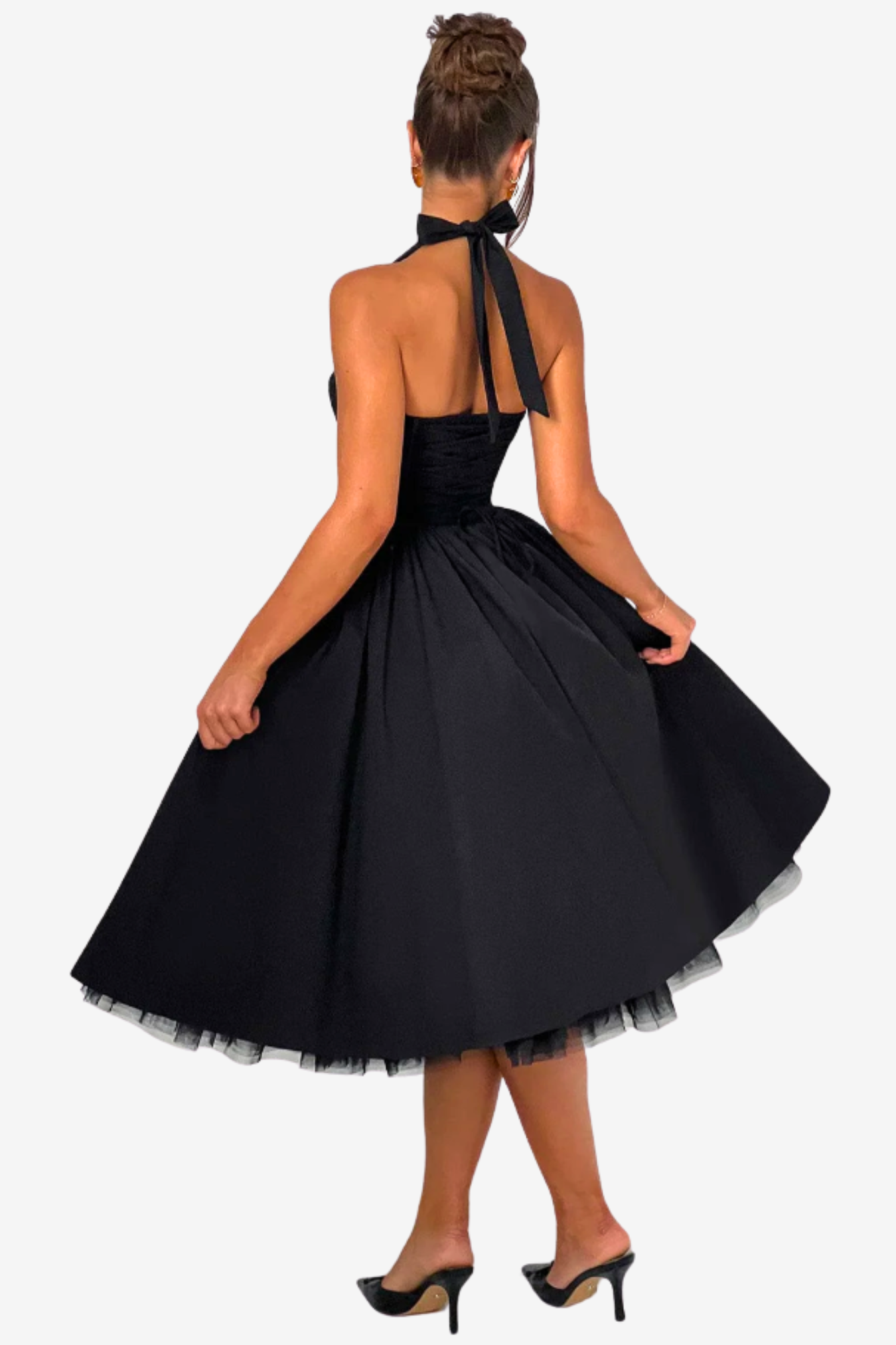 Elara Contour Midi Dress