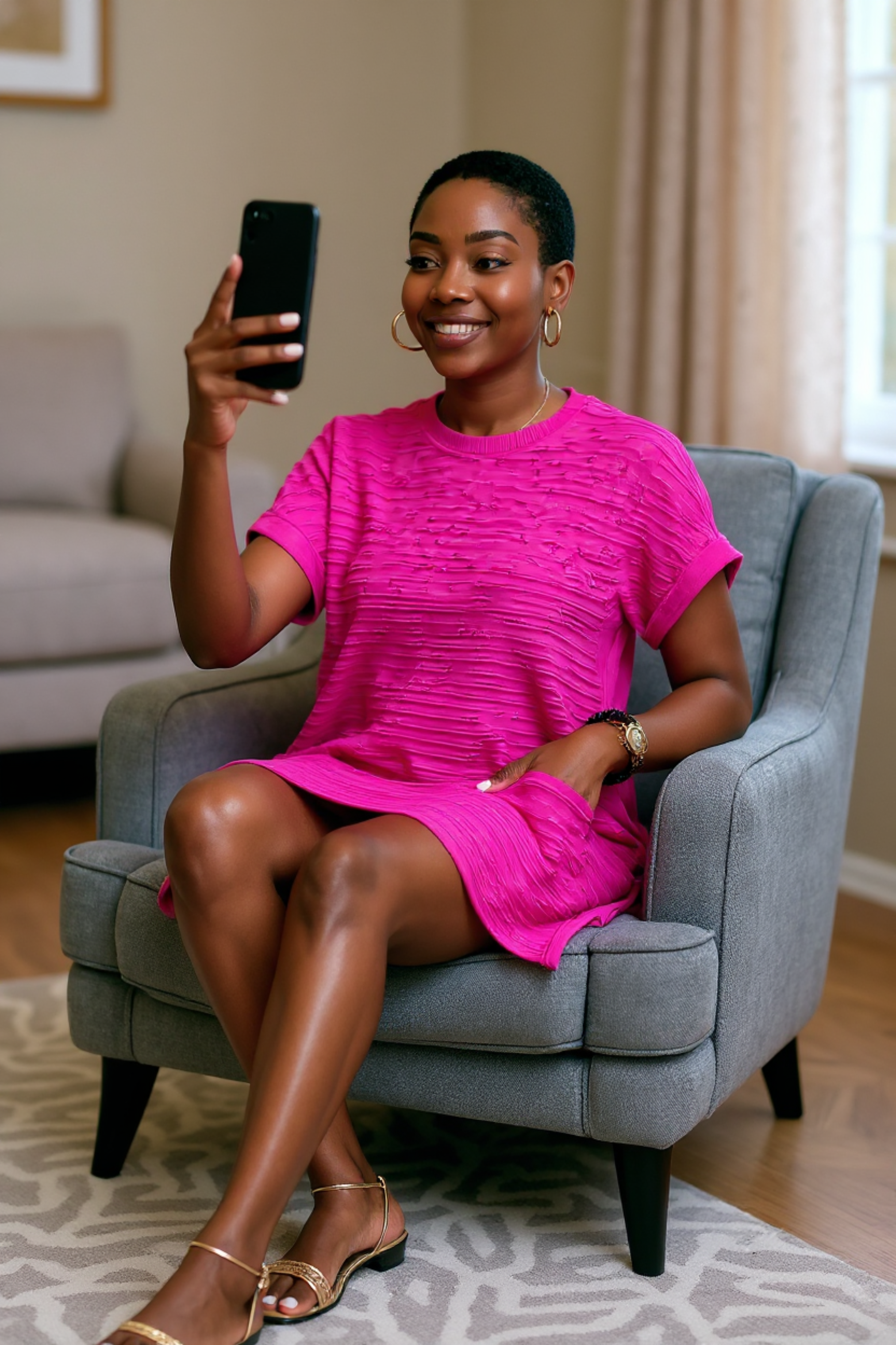 Summer T-Shirt Dress with Pockets | Summer 2025 Collection
