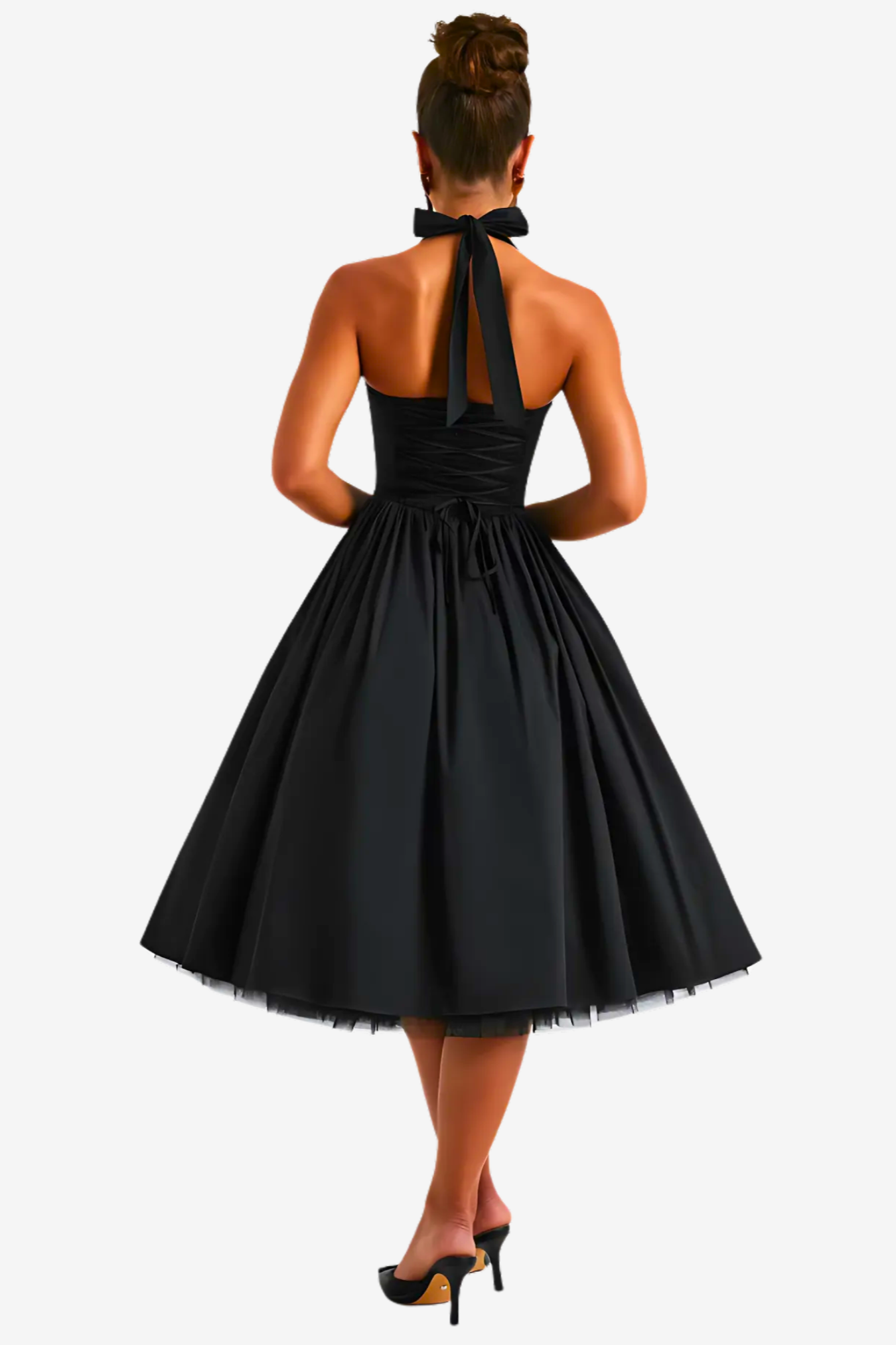 Elara Contour Midi Dress