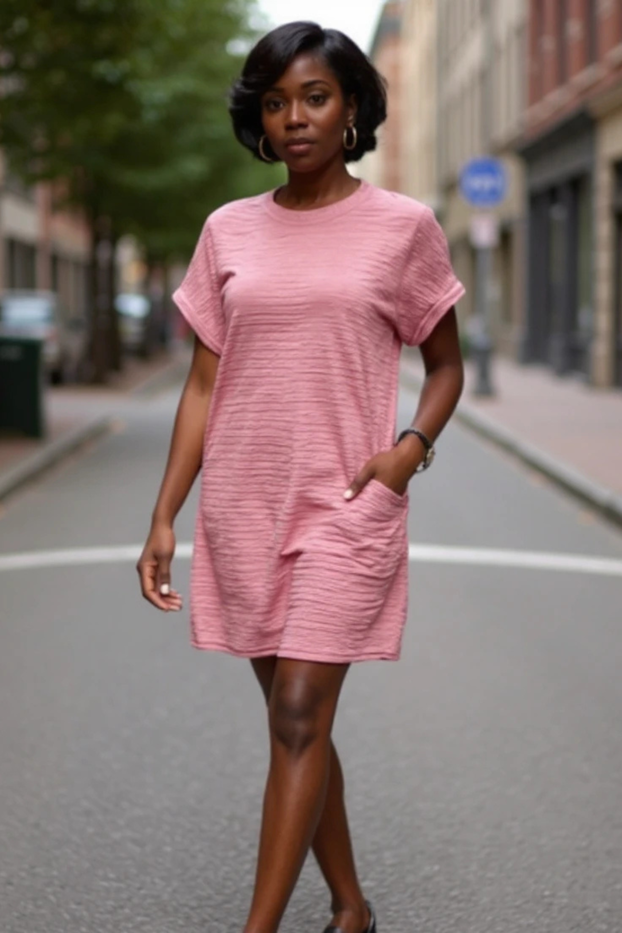 Summer T-Shirt Dress with Pockets | Summer 2025 Collection