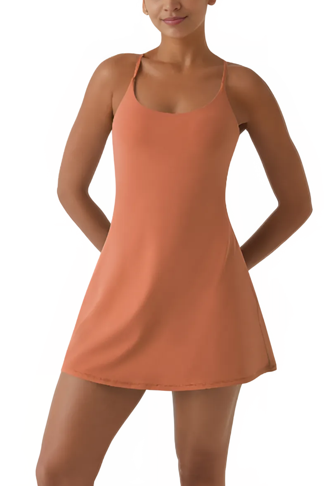Sierra – Active Mini Dress with Built-in Shorts | Summer 2025