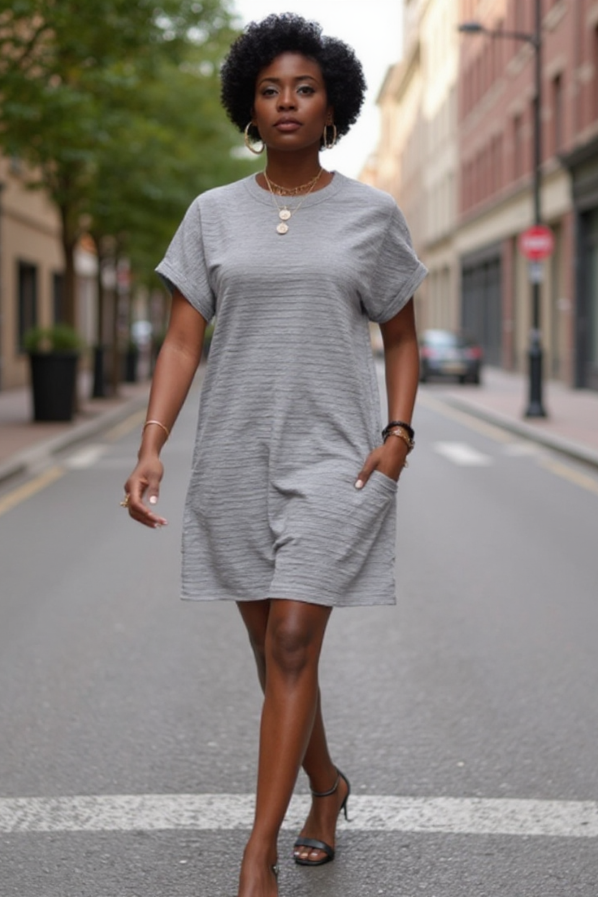 Summer T-Shirt Dress with Pockets | Summer 2025 Collection
