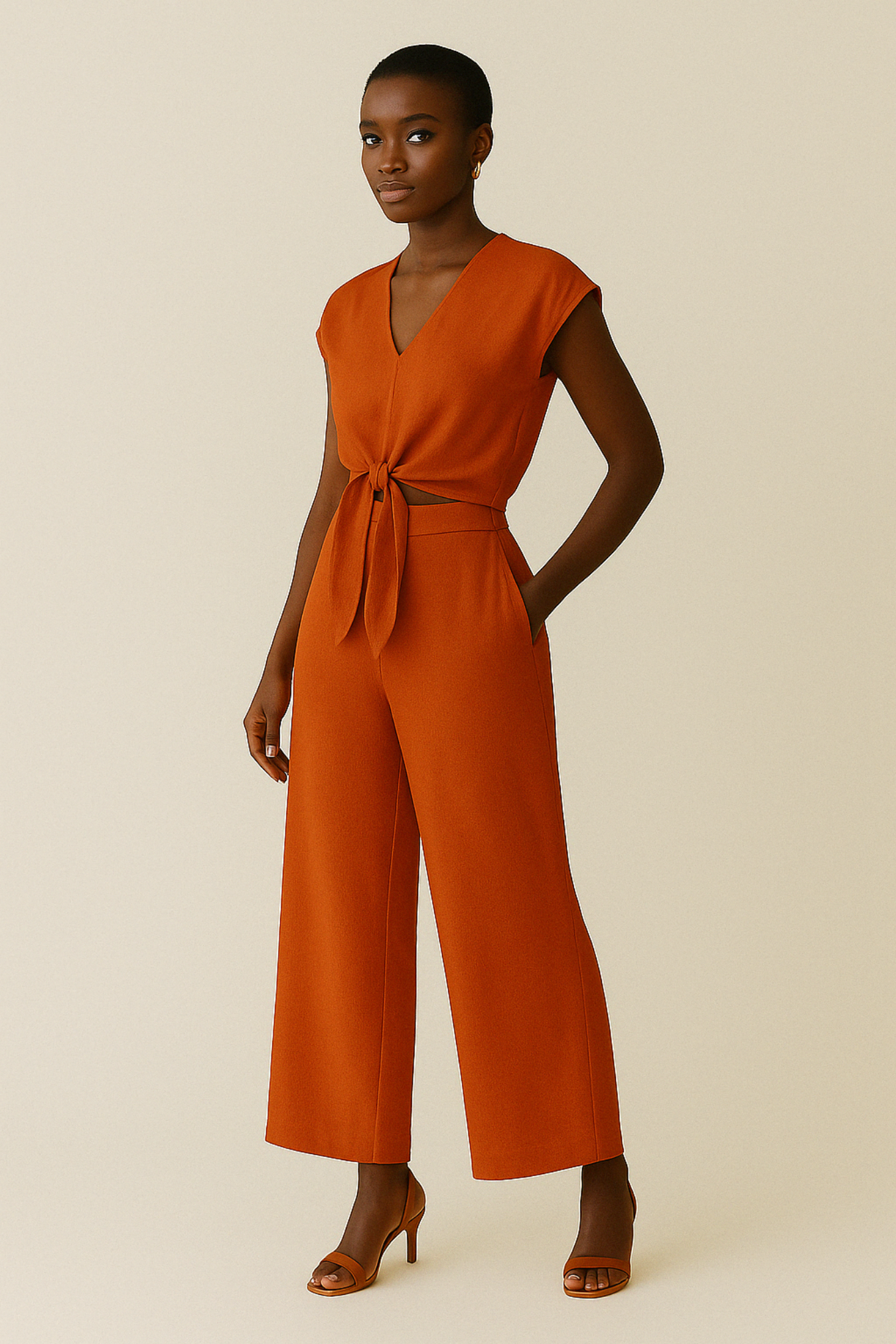 Amina Summer Chic Two-Piece Set