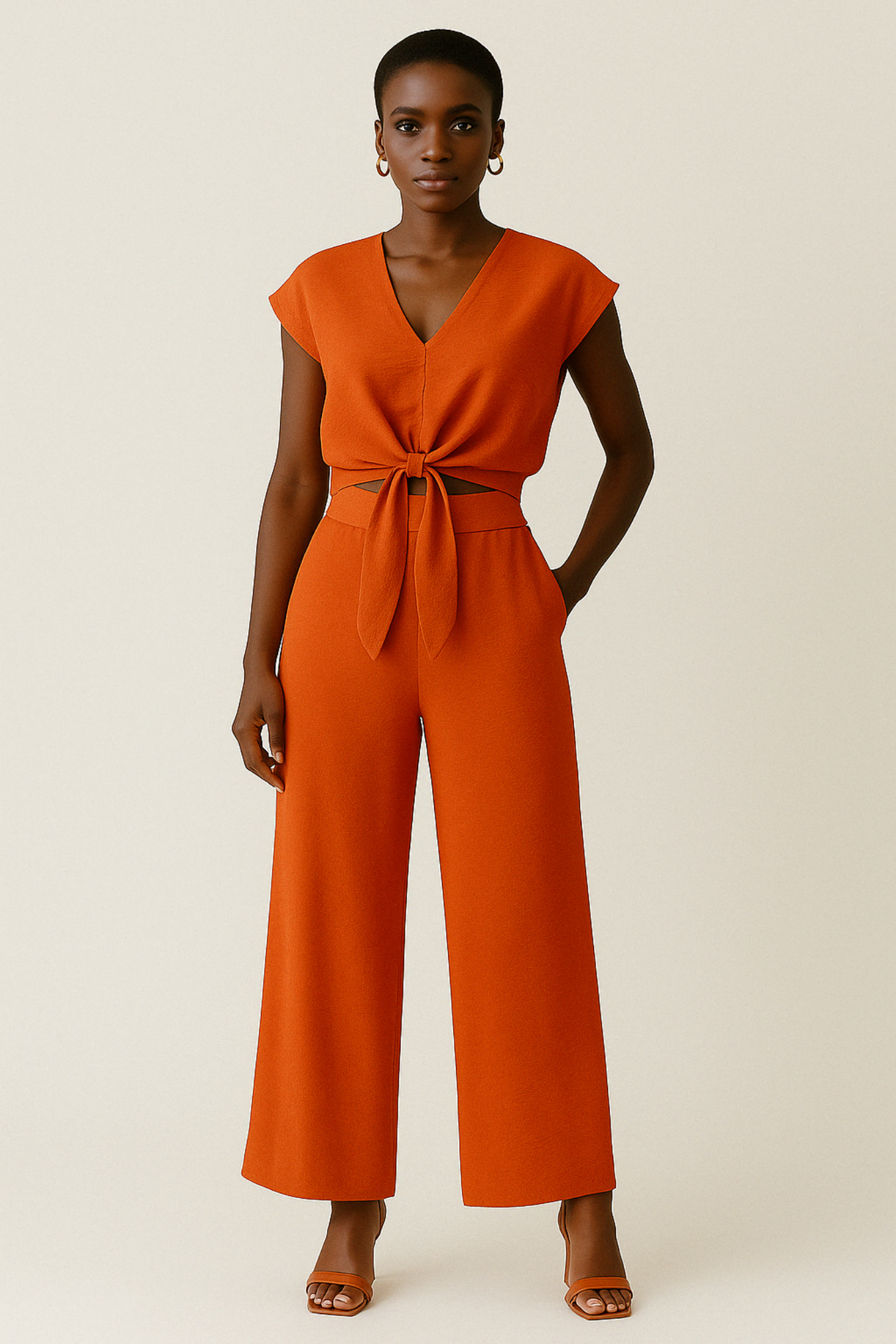 Amina Summer Chic Two-Piece Set