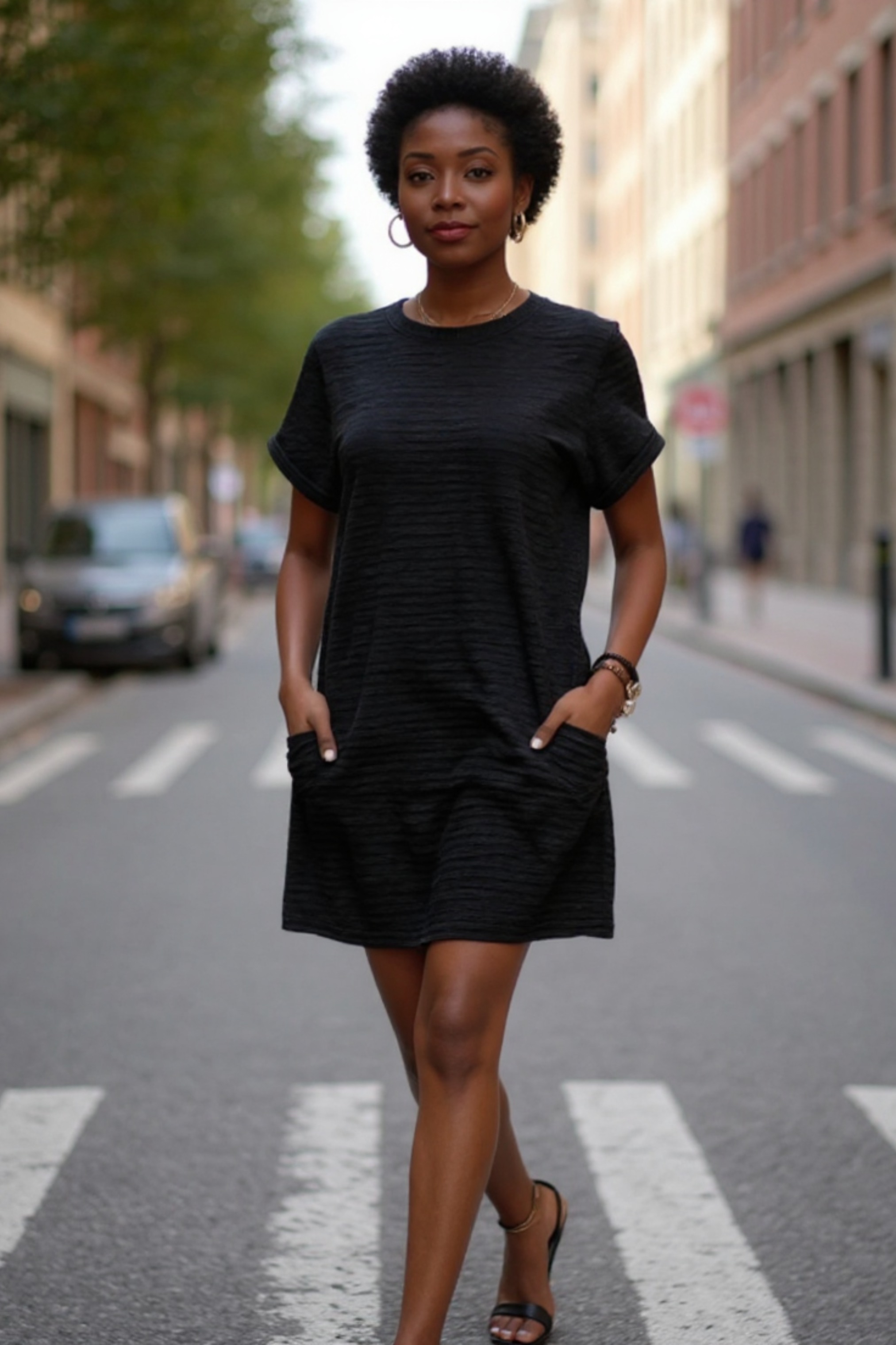 Summer T-Shirt Dress with Pockets | Summer 2025 Collection