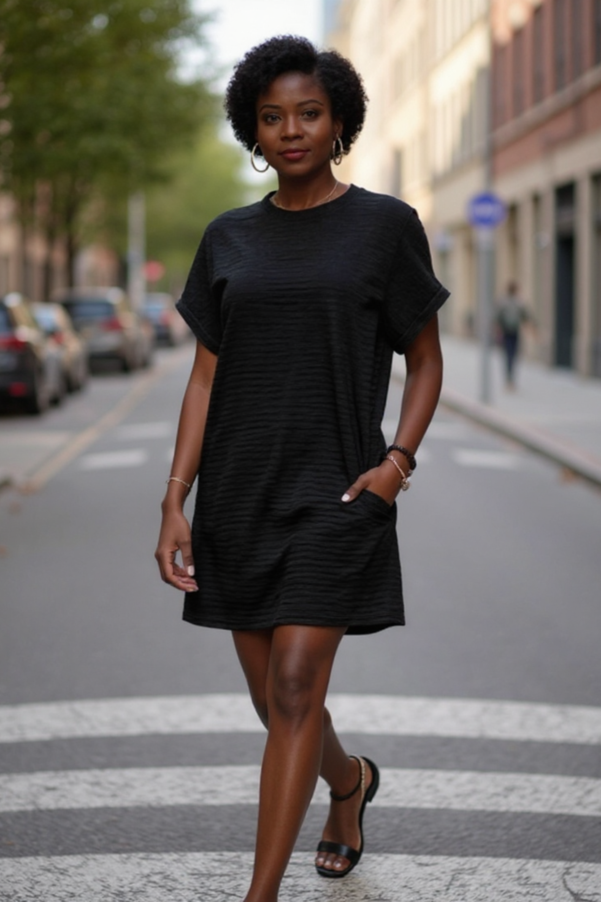 Summer T-Shirt Dress with Pockets | Summer 2025 Collection