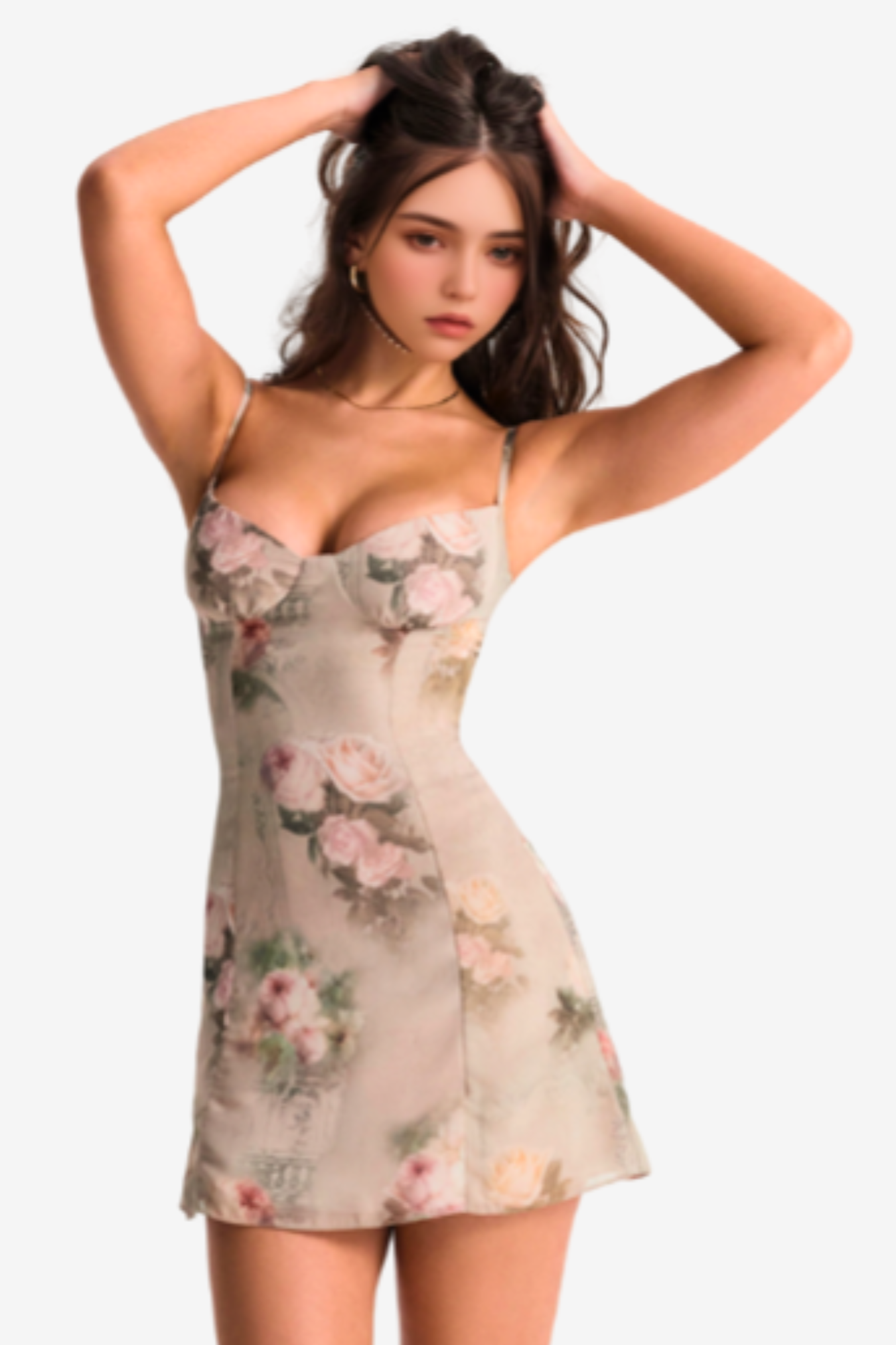 Hot Havana Floral Print Summer Mini Dress