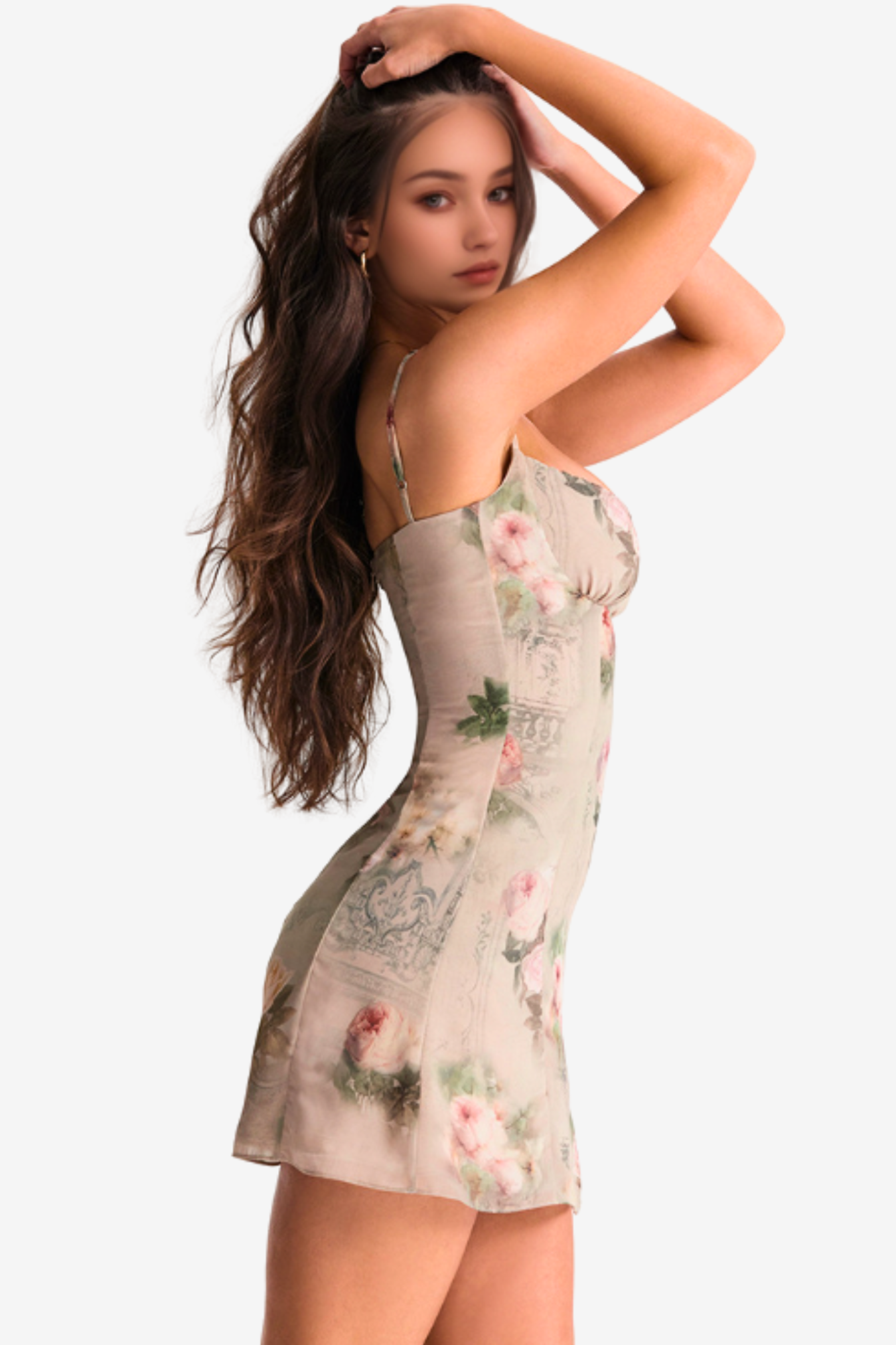 Hot Havana Floral Print Summer Mini Dress