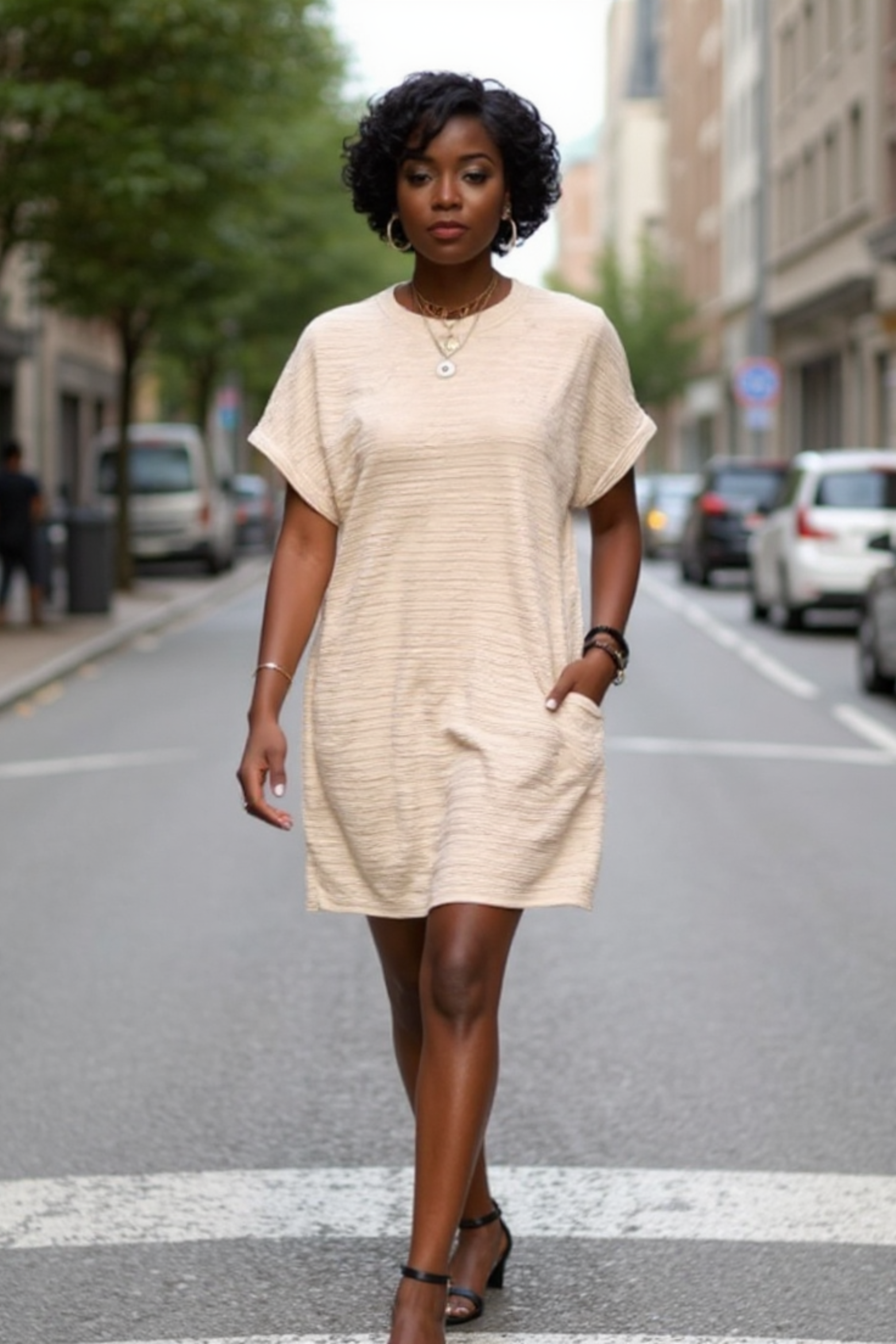 Summer T-Shirt Dress with Pockets | Summer 2025 Collection