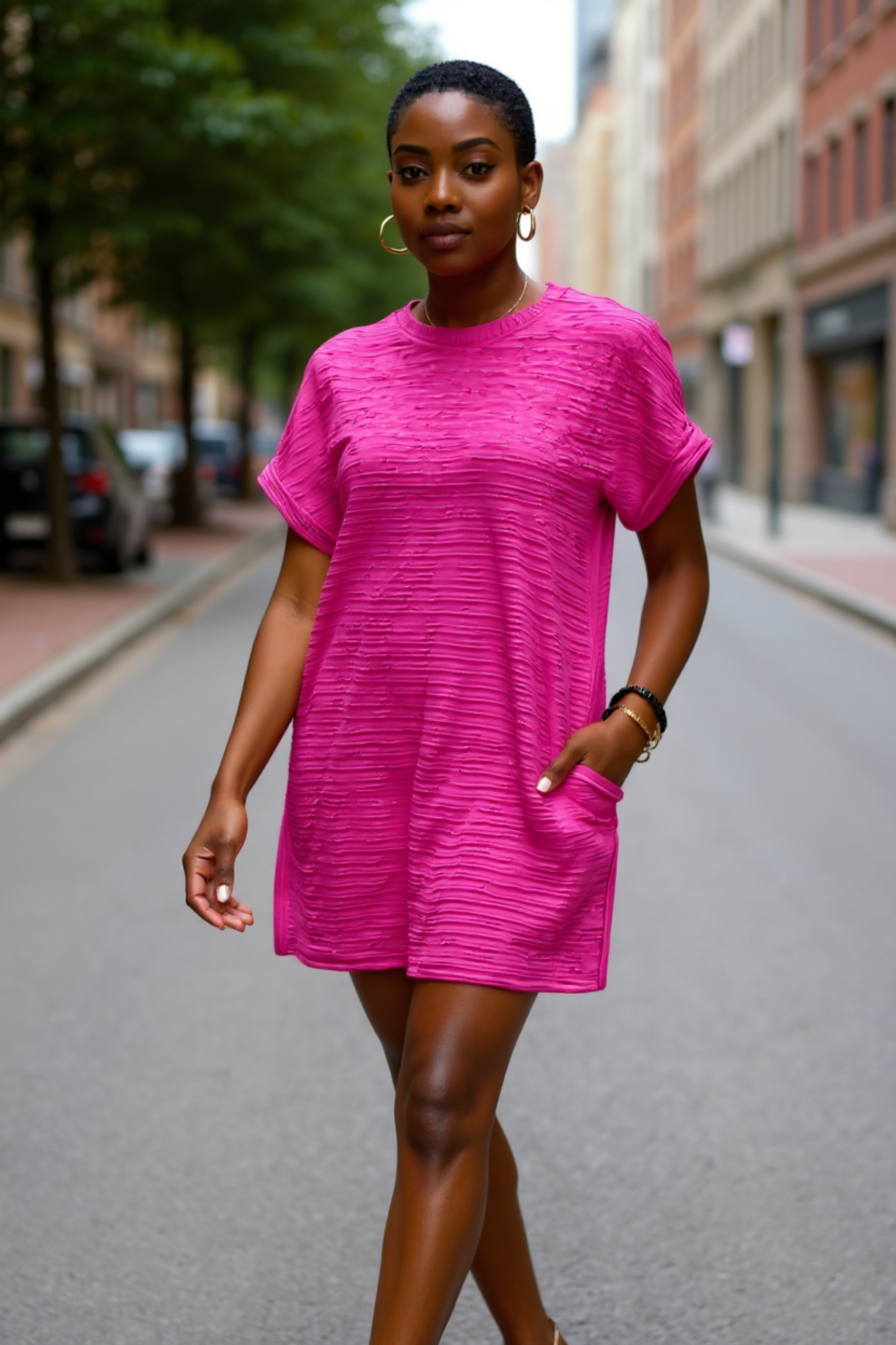 Summer T-Shirt Dress with Pockets | Summer 2025 Collection